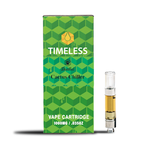 TIMELESS VAPES - TIMELESS - CACTUS CHILLER 1 GRAM VAPE CART
