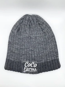 FARMS ACCESSORIES - Grey CoCo Farms Beanie