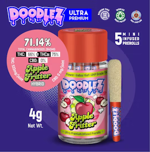 DOODLEZ - Doodlez Inf. Prerolls/Grape God/2.75g/5pk/(H)
