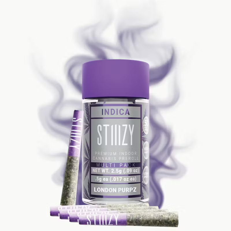 Stiiizy - London Purpz Mini Preroll 5pk 2.5g