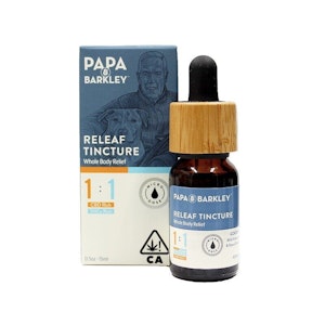 PAPA & BARKLEY - Papa & Barkley - 1:1a Releaf Tincture THCa:CBD 15ml 225mg