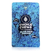 Choice Chews | Blue Raz (S) Gummies 100mg 20pk