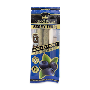 King Palm - Berry | 2pc Mini Cone Pack | (KPT101) King Palm