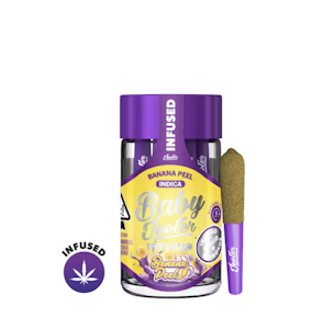 Jeeter - Banana Peel (I) | Infused Pre-roll Pack | Baby Jeeter