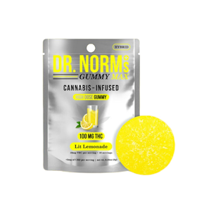 DR. NORM'S - DR NORMS | LIT LEMONADE | EDIBLE | 100MG