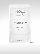 Marys 1:1  CBD : THC Transdermal Patch