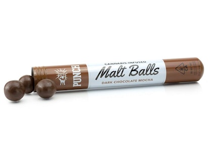 Punch Edibles - Punch Edibles - 100mg Malt Balls - Dark Chocolate Mocha