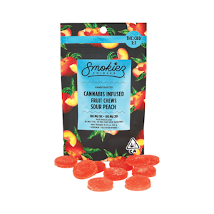 Smokiez Gummiez - Smokiez Gummiez - 100mg - 10ct Gummies - Sour Peach