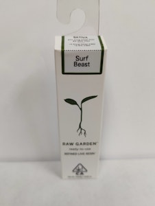 Surf Beast .33g Disposable Pen - Raw Garden