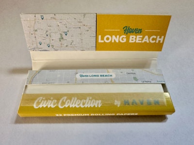 Haven - Haven - Civic Collection - I love Long Beach Rolling paper Booklet