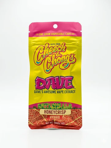 Cheech & Chong's - Honeycrisp -Hybrid- 88.26% THC | 1g (510 Cartridge) | Cheech & Chong -N11 FRONT