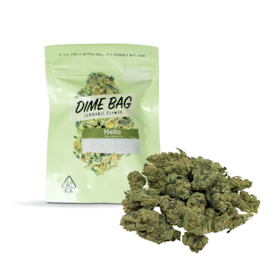 Dime Bag - Sherbacio Hybrid  Green Frog Delivery (Sacramento)