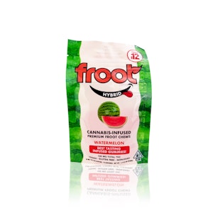 FROOT - FROOT - Edible - Watermelon - Gummies 10-Pack - 100MG