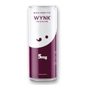 Black Cherry - Wynk - Infused Seltzer - 5mg