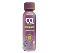 CQ Drinks - 100mg - 2.2oz - Nightime Berry Lime CBN