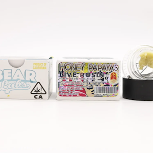 BEAR LABS - Bear Labs - Lemon Cherry Garlic Tier 2 Live Rosin 1g