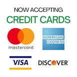 **Now Accepting All Credit Cards** - Dube Delivery