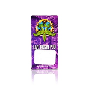 HASH AND FLOWERS - HASH AND FLOWER - Cartridge - Grape Smuggler - Live Rosin Pod - .5G
