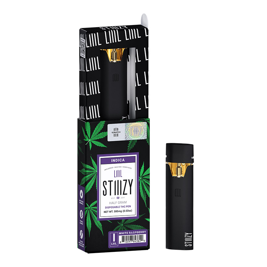 Stiiizy White Raspberry Liiil Disposable POD 0.5g