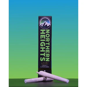 NORTHERN HEIGHTS - Northern Heights | 2pk (.5g) | Lemon OG Haze | 1g