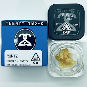 22K - 22K - Crumble - Rainbow Runtz (H) 1G