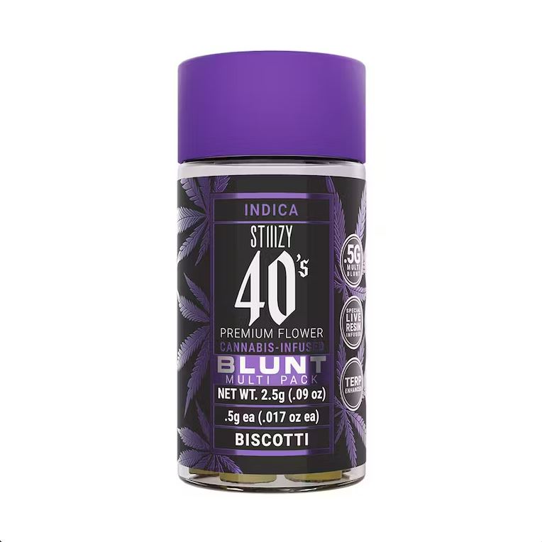 Biscotti - 40's Mini Blunts 0.5g x 5pk - Los Angeles Disp