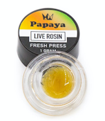 WEST COAST CURE: Papaya Live Rosin Fresh Press (I)