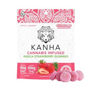 Kanha - Strawberry Gummies 100mg