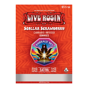 Emerald Sky - EMERALD SKY | STELLAR STRAWBERRY - 10PK | EDIBLE | 100MG