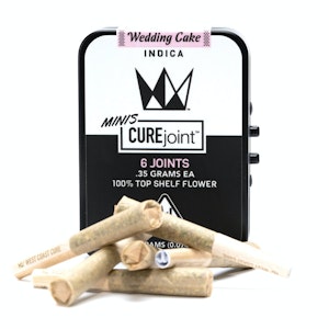 WEST COAST CURE - West Coast Cure - Wedding Cake .35g 6pk PR Minis - 2.1g