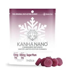 Kanha - KANHA: NANO Sugar Plum 100mg Edible Gummies 10-Piece  (I)