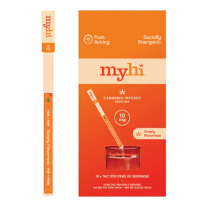 MyHi - Simply Flavorless | Stir Stick | 10mg x 10pk | MyHi