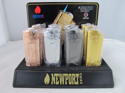 NEWPORT - Newport Zero Jet Flame Lighter (Assorted Colors)