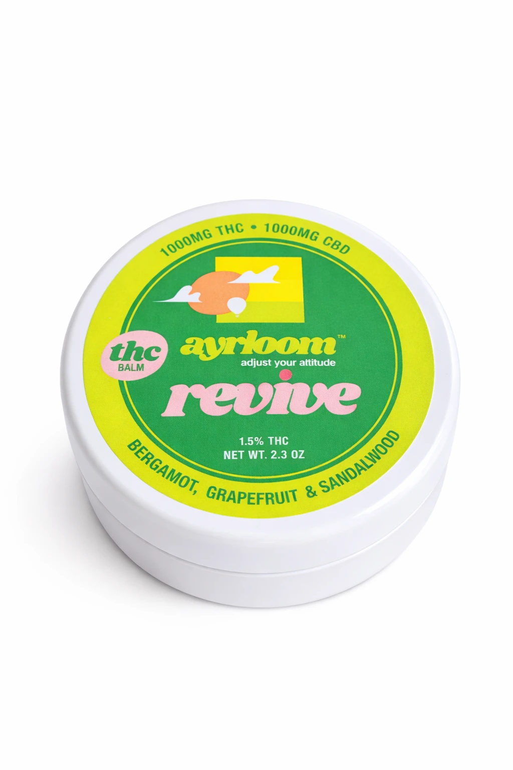 ayrloom - Ayrloom | Revive | THC CBD Balm | 2.3 oz Main Image