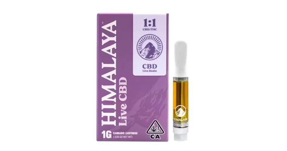 HIMALAYA - Himalaya - 1:1 CBD Cartridge - 1g