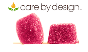 Care By Design Raspberry 1:1 Gummies  (VEGAN/GF) 2-CT 10mg