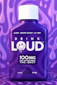 Drink Loud | 1.7oz | Grape Crash 2:1 CBN:THC | 100mg