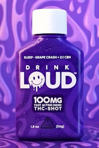 Drink Loud - Drink Loud | 1.7oz | Grape Crash 2:1 CBN:THC | 100mg