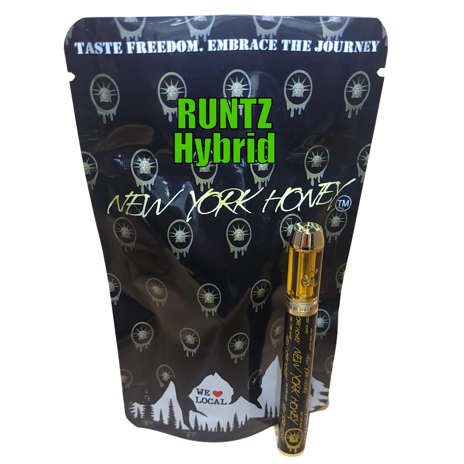 New York Honey - New York Honey - Runtz - Live Resin - 1g - AIO Disposable Main Image