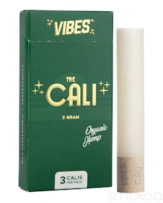 Vibes - Organic Hemp 3G Cali Cones (3pk)