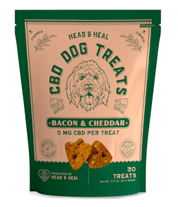 Head & Heal - Head & Heal - Bacon Cheddar Dog Treat - 150mg - CBD