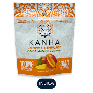 KANHA - Kanha - Classic - Mango - Gummies - 10pk - 100mg