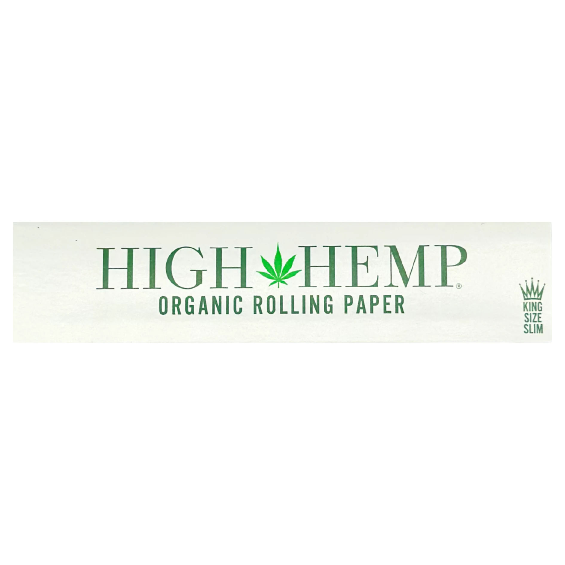 High Hemp Papers - High Hemp - Hemp King Size Slims Papers 32ct - Accessories Main Image