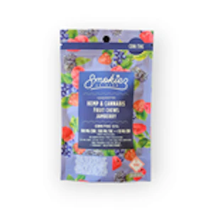 Argent NM Ventures Inc. - Smokiez - Sweet Jamberry Fruit Chews - Hybrid (10pcs /100mg CBN/ 100mg THC)