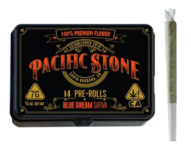 PACIFIC STONE - [Pacific Stone] Preroll 14 Pack - 7g - Blue Dream (S)