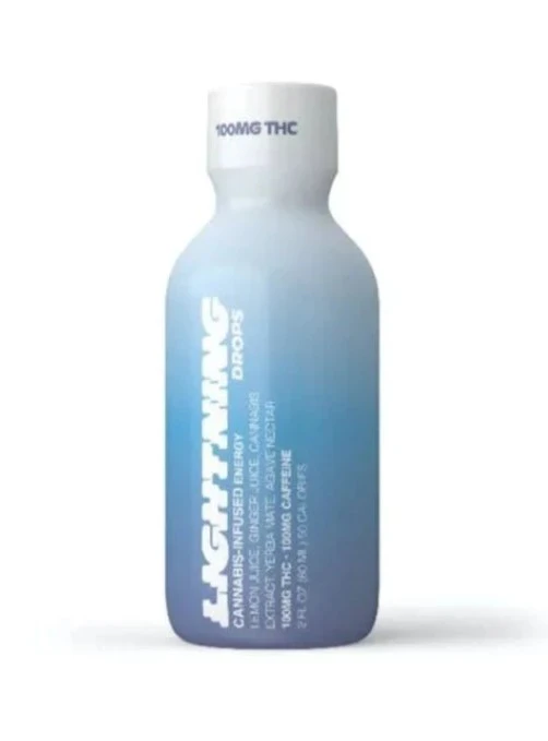 Cann - [CANN] THC Drops - 100mg - Lightning Cannabis-Infused Energy Main Image