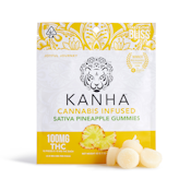 Kanha - Pineapple Gummies - Sativa (100mg)