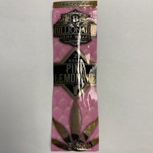 Billionaire - Pink Lemonade Hemp Wraps (2pk)