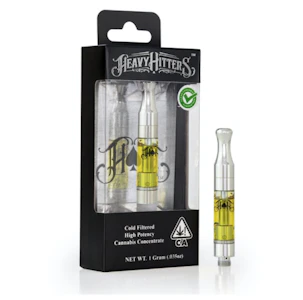 Heavy Hitters - Heavy Hitters - GMO - 1g Cart