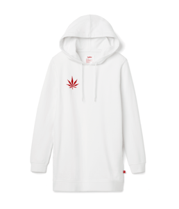 MEDMEN - MedMen - L - Elongated Womens Hoodie